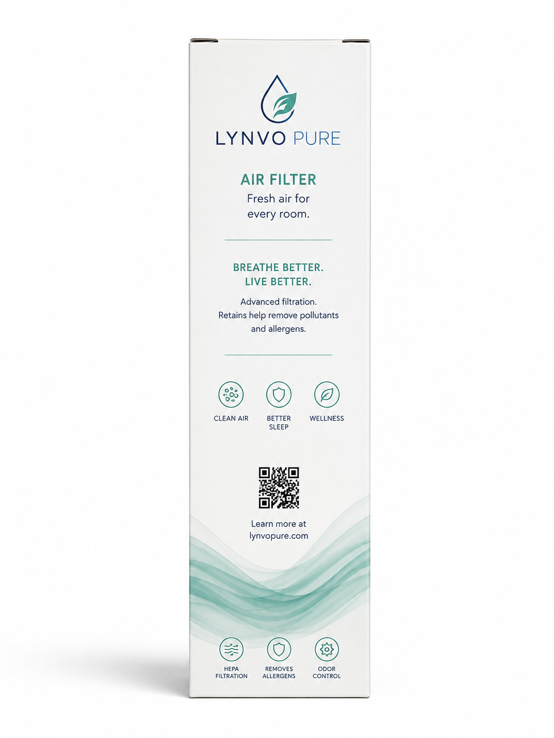 LYNVO PURE Air Filter — back view