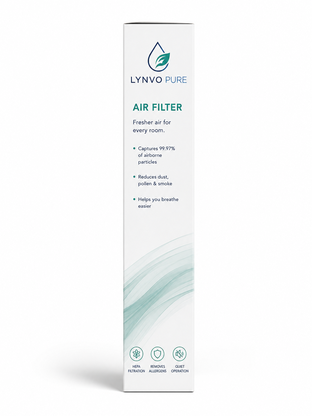 LYNVO PURE Air Filter — side view