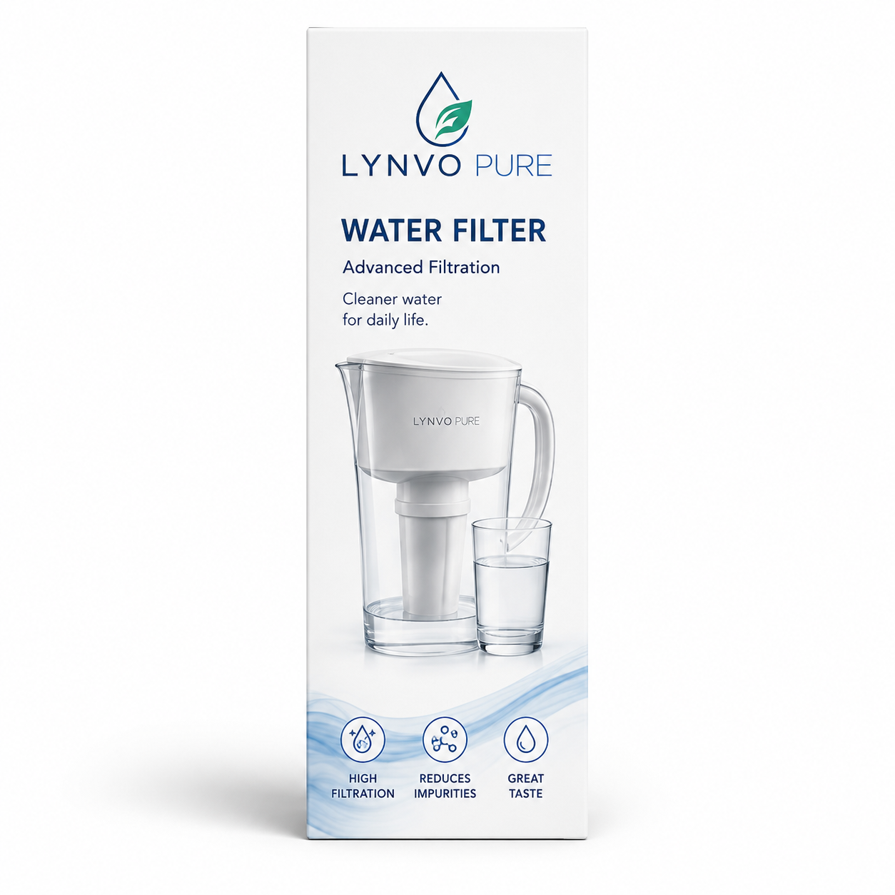 LYNVO PURE Water Filter — front view